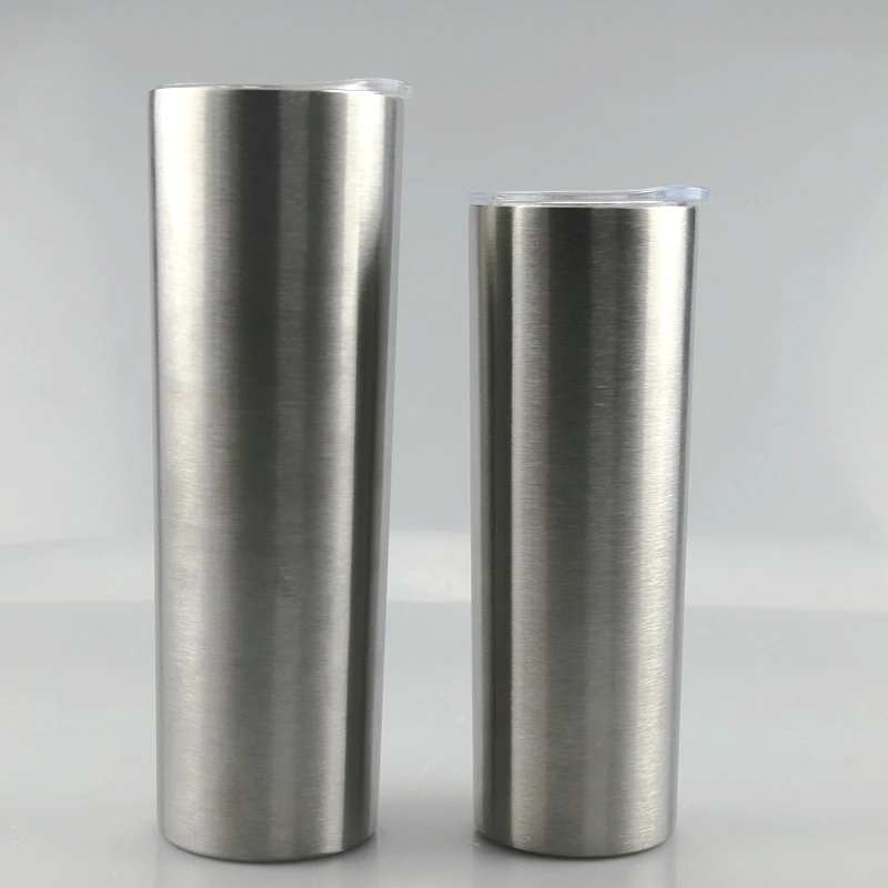 

Shipping from New Jersey warehouse 20oz 30oz skinny tumbler double wall vacuum cup 304 stainless slim water bootle