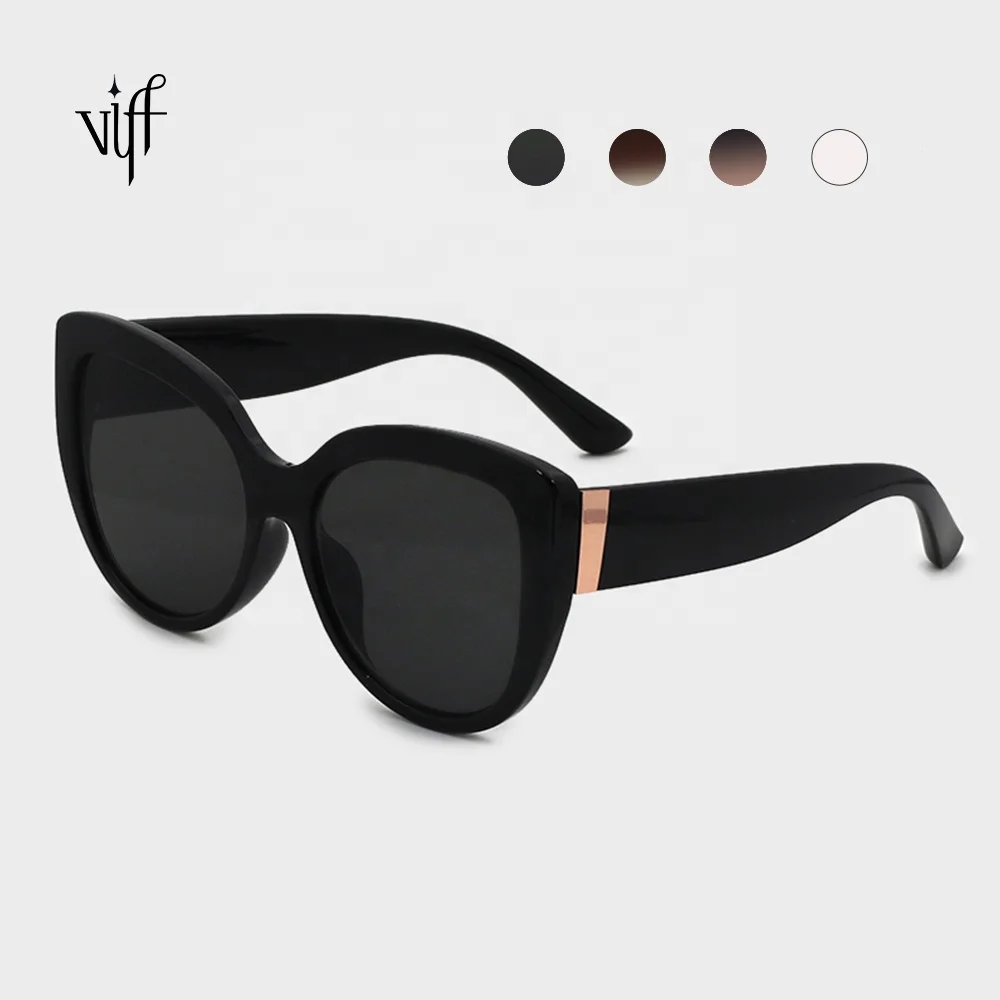 

VIFF Fashion Women Shades Sunglasses HP19867 Attractive Price Plastic Frame Custom Logo Vintage Sunglasses
