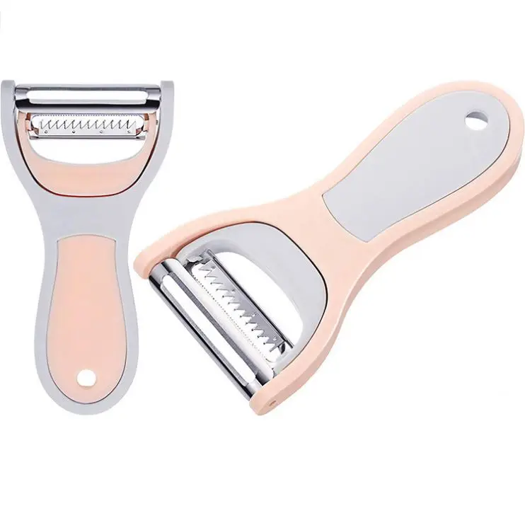 

Household kitchen stainless steel 2 in 1 potato vegetable peeler Grater Double Head Stainless Steel Peeler