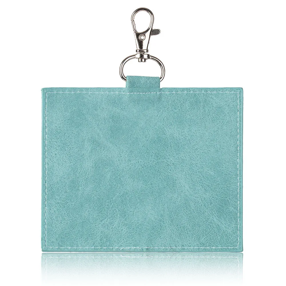 

Cheap PU Leather Cover Protector For Color 4x3 Card Holder Name Id Card Protector Record Card Sleeve