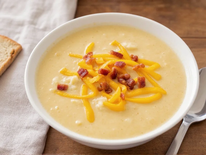 Perfect Bacon Cheddar Potato Soup Recipe & Tips