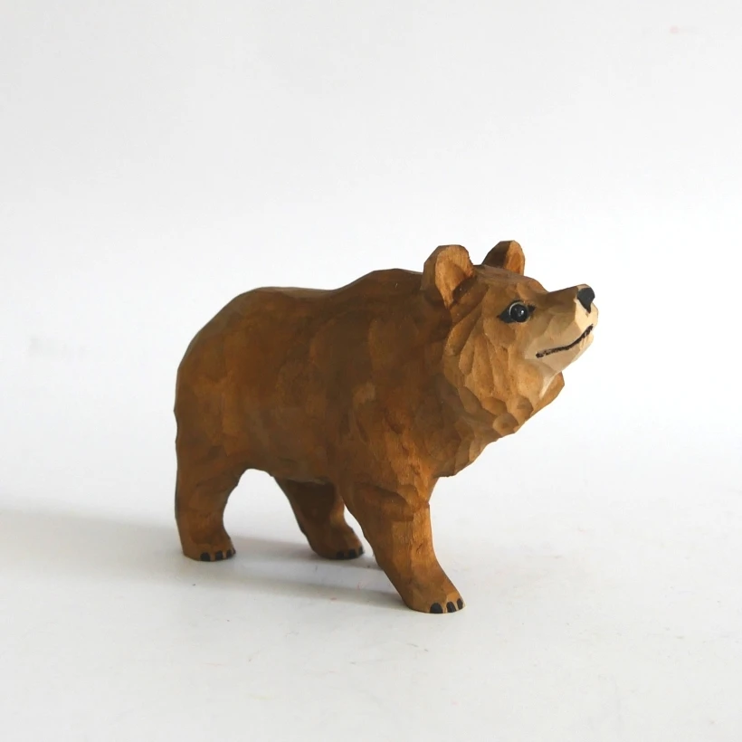 
Handicraft carved 3d art animal wooden dangler 3d animal painting 3d walking animal 