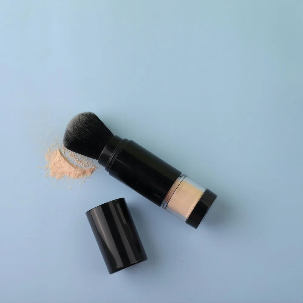 Mineral Refillable Brush Spray Powder Dispensing Loose Makeup Tools Applying Brush Setting Powder Brush Travel Makeup Tools