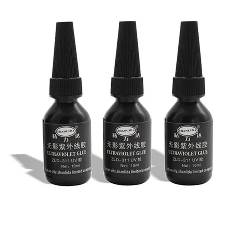 10ml 311 Ultraviolet Glue Uv Light Adhesive Strong Bonding For Ceramic
