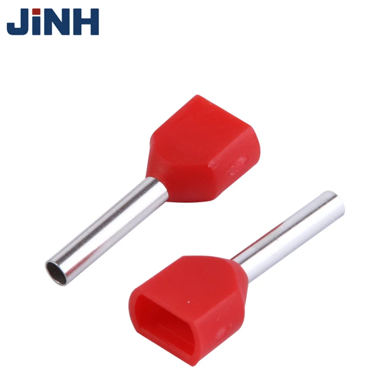 Te 2508 Type Pp Wire End Terminals Preinsulated Copper Brass Twin Cord End Terminals Buy