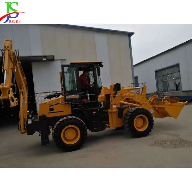 Js 1 Ton Loader Backhoe With 0 5m3 Loading Bucket Excavator Loader Slip Both Ends Of The Loading And Digging All In One Machine Buy Chassis Part Adopts Imported Weight Increasing Axle Tractor Loader Good Off Road