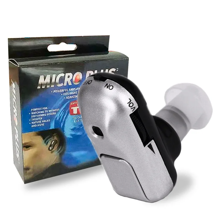 
Hearing aids in ear 