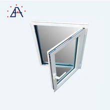 Подгонянный термальный перерыв двойное остекление алюминиевое одетое окно деревянного застекления