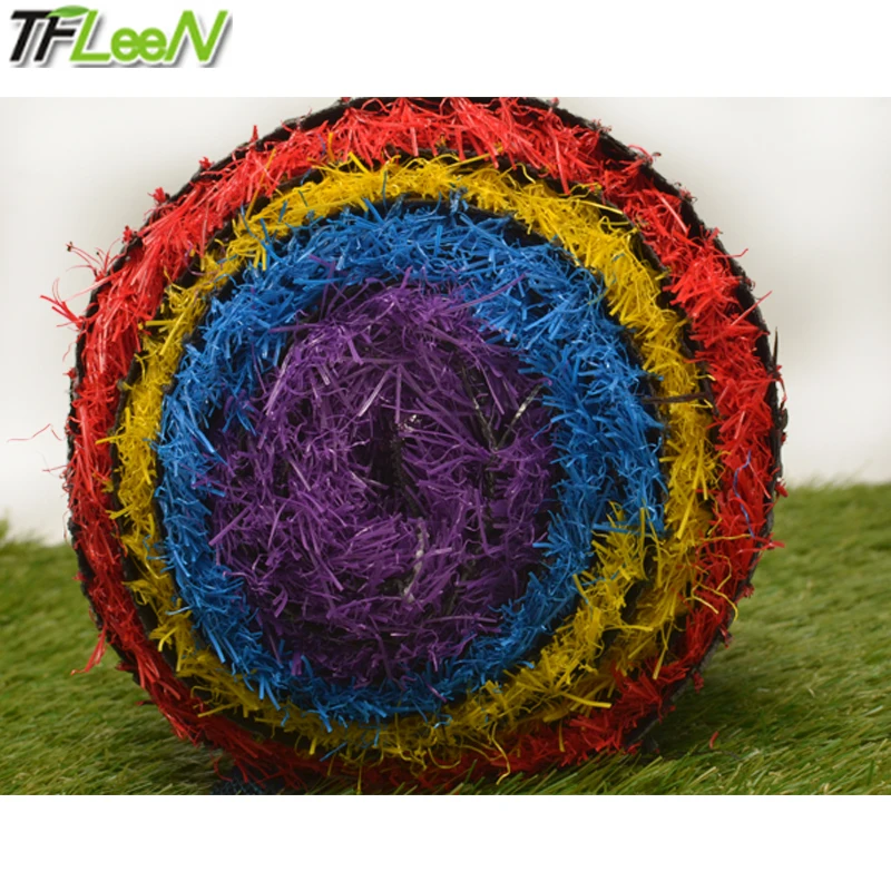 

Purple blue yellow red white colored artificial grass carpet for garden decoration track grass turf