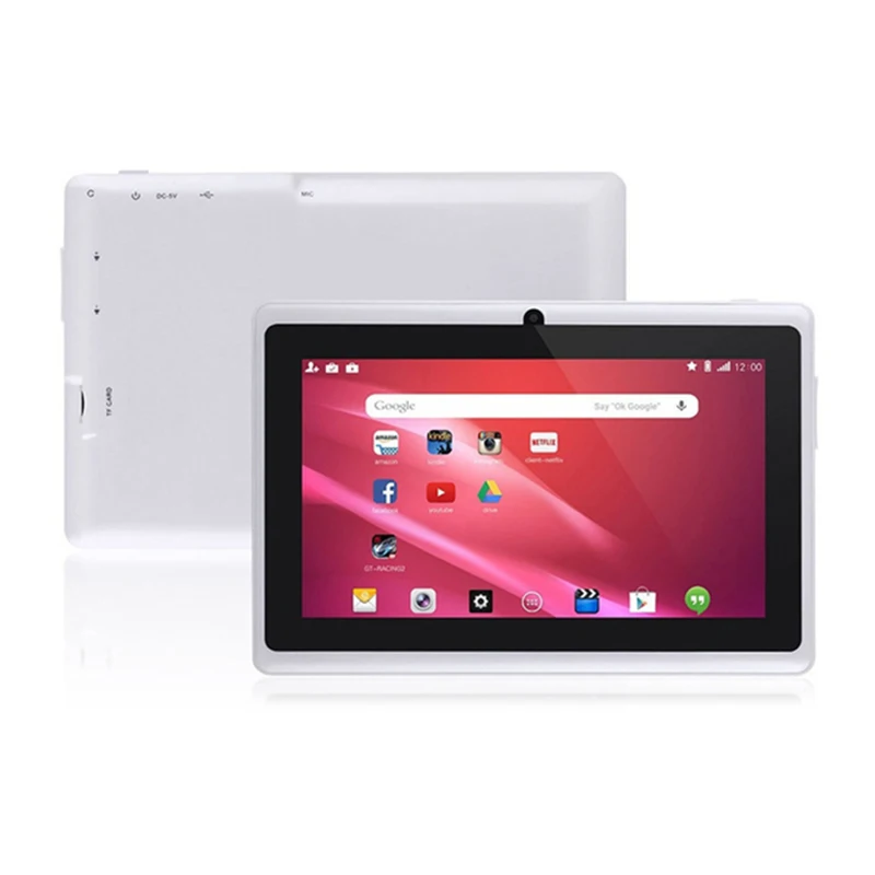 

2021 Free sample hot selling Q88 7 inch tablet Android 4.4 hd display screen free apps download tablet pc