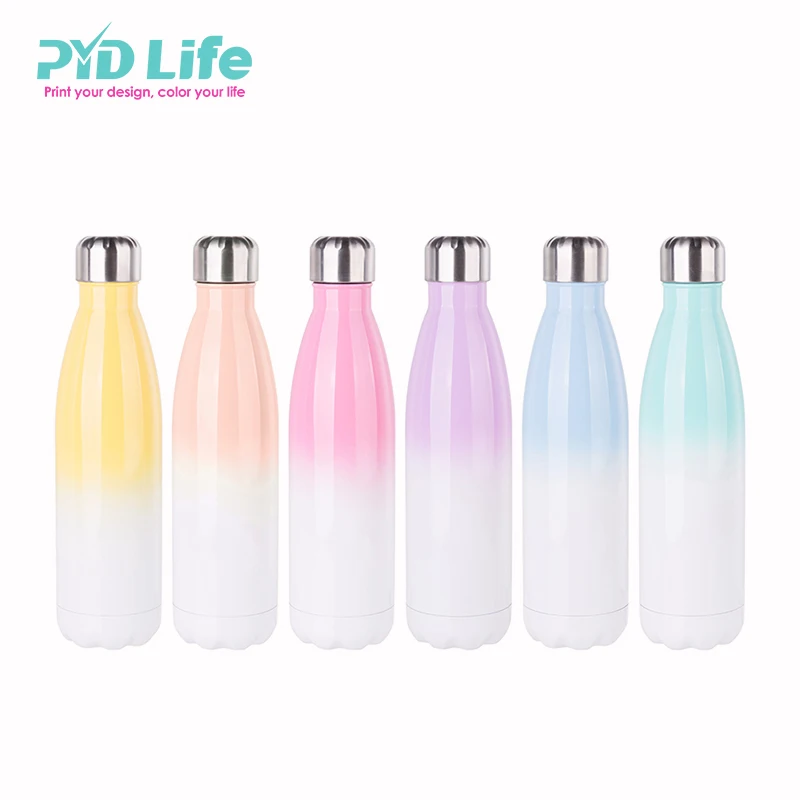 

PYDLife Stainless Steel Double Walled Water Bottle With Custom Logo Vacuum Cola Bottle Low MOQ, Blue,yellow,pink,mint green,purple,orange