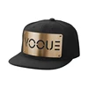 fashion custom gold plate mens 5 panel snapback cap hat wholesale