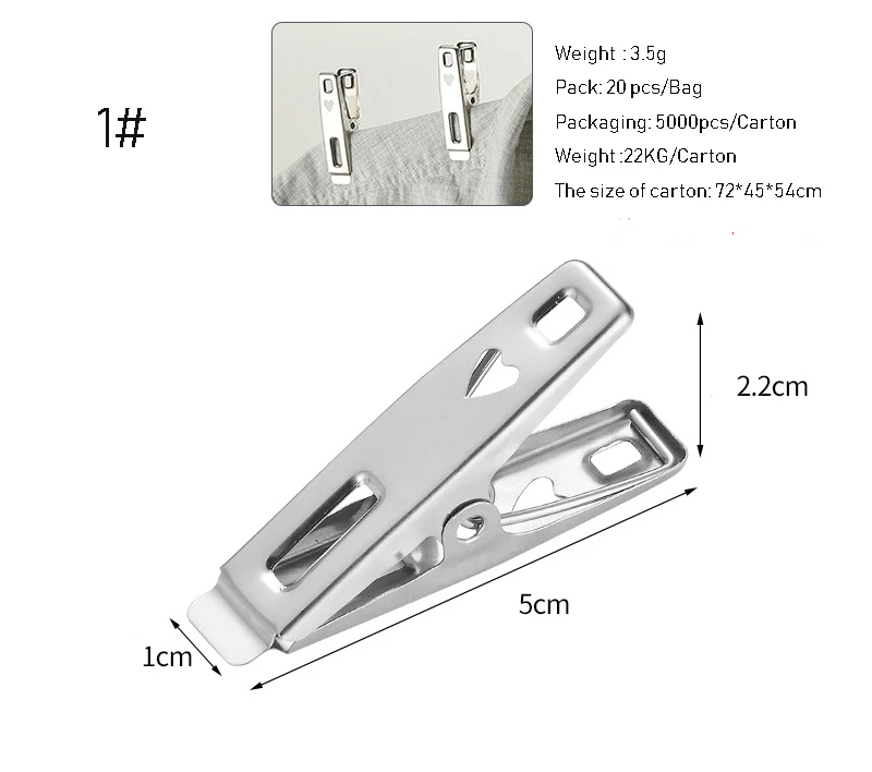 

Wholesale hot sale stainless steel drying clothes wind-proof string pegs