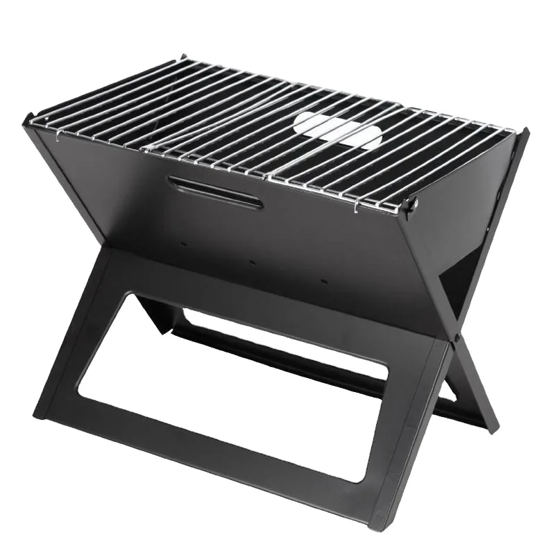 

X-shaped outdoor folding portable barbecue grill, Picture