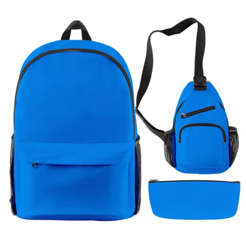 

New Arrival China Factory Colorful Wholesale Cheap 3 in 1 Nylon School Hiking Backpack, Black, red, blue, etc