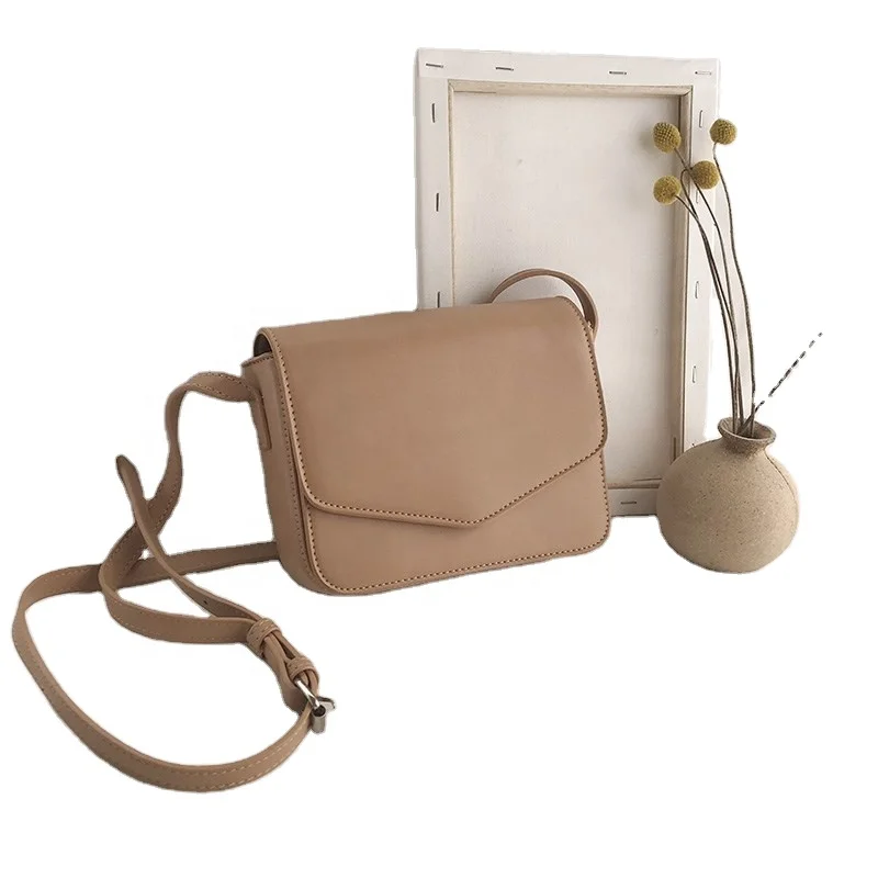 

OEM simple pu leather handbag women fashion shoulder ladies bags, Customizable