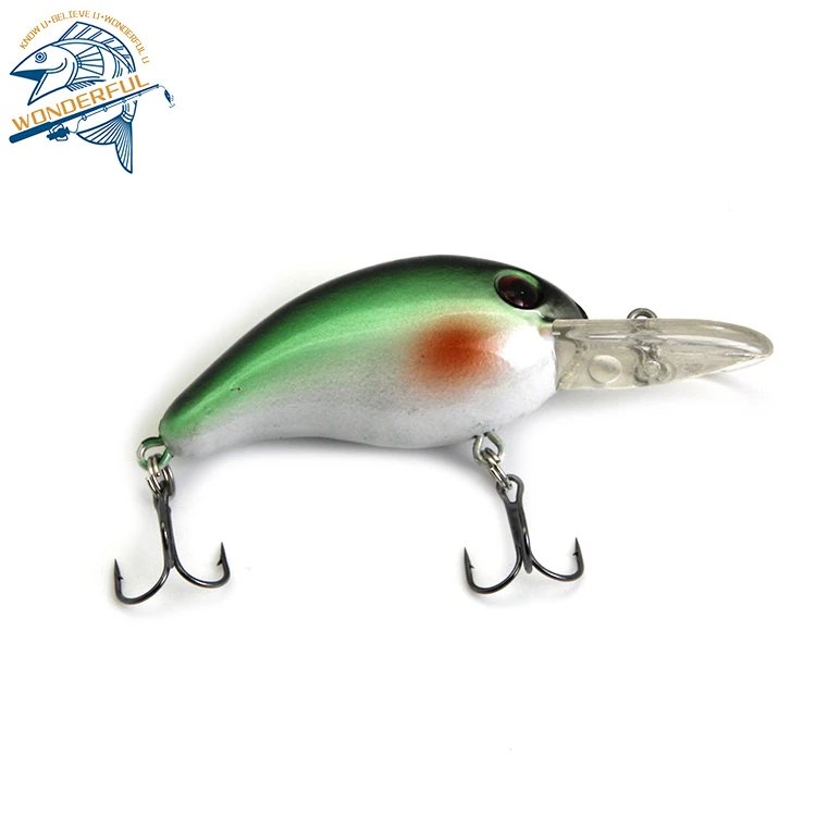

75mm Bionic Plastic Artificial Freshwater Floating Hard Mini Crankbait