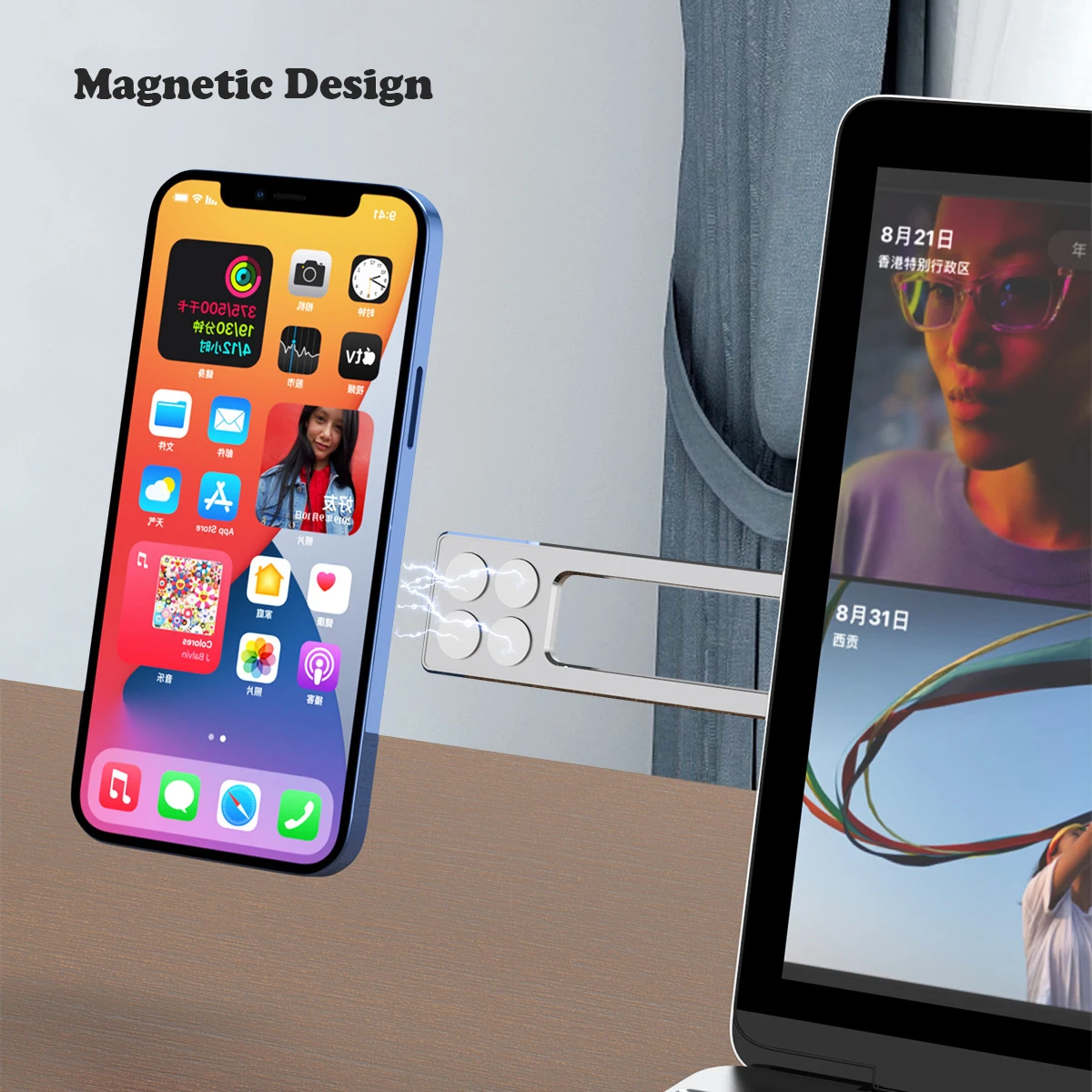 

Magnetic Expansion Cell Phone Bracket Phone Holder Bracket Smartphone Holder Mobile Phone Stand Universal