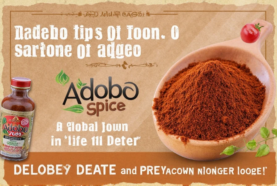 Adobo Spice: The Flavor That Brings the World to Your Kitchen – A Global Journey in One Jar