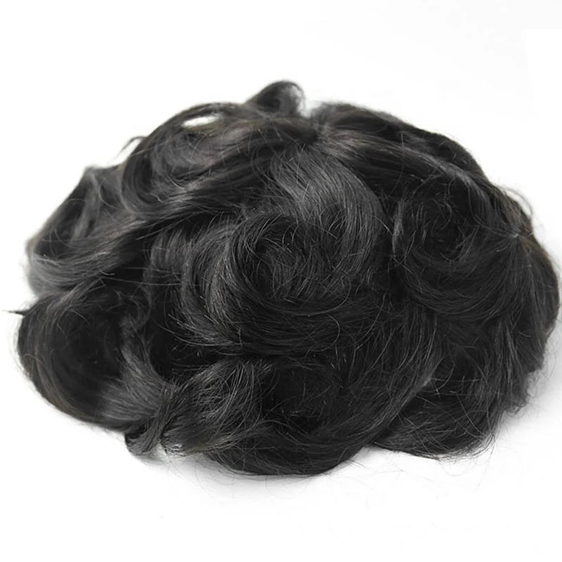 

Super September Good price Wholesale Mono toupee Virgin Brazilian Top quality Mens toupee