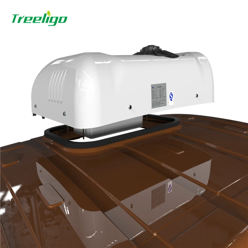 12v 24v Top Roof Electric Air Conditioner For Caravan/truck/car/ Mini