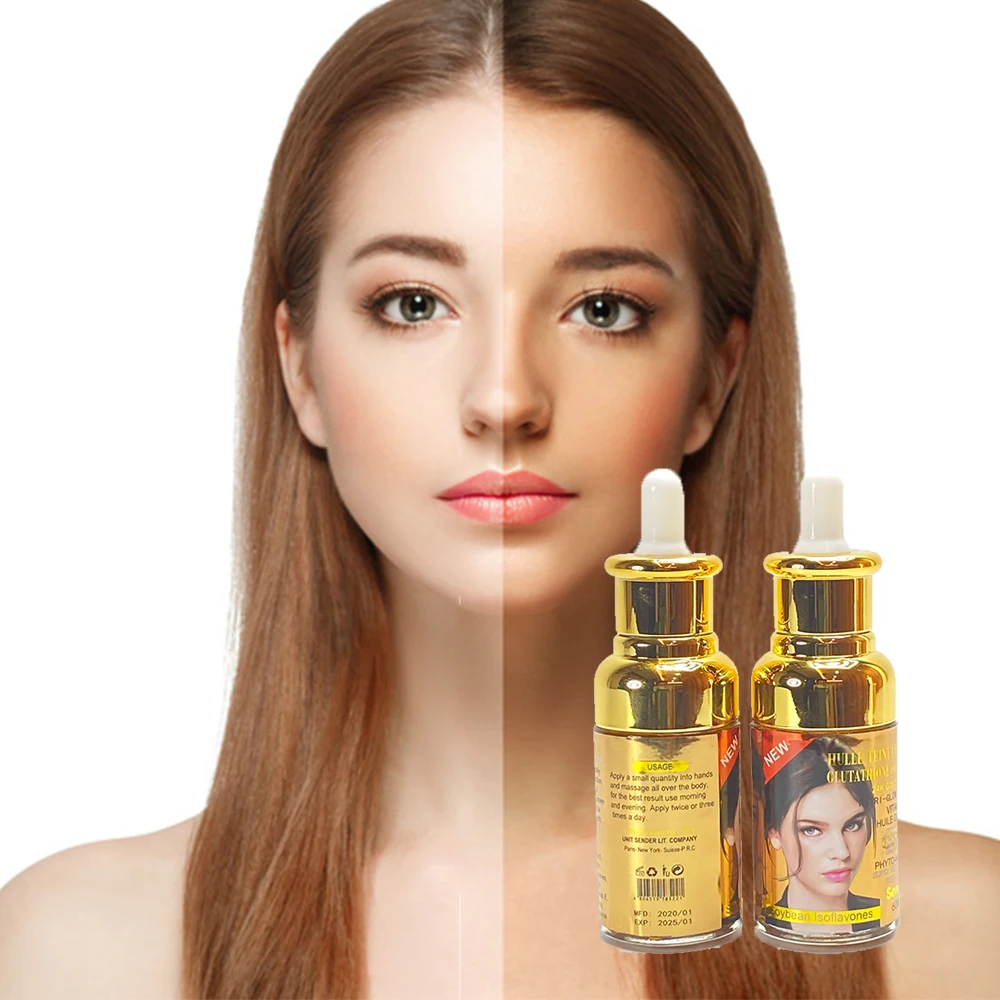 

24K Gold Serum Facial Whitening Vitamin Aha Moisturizing Lift Firming Anti-aging Anti-wrinkles Skin Care Huile De Soins