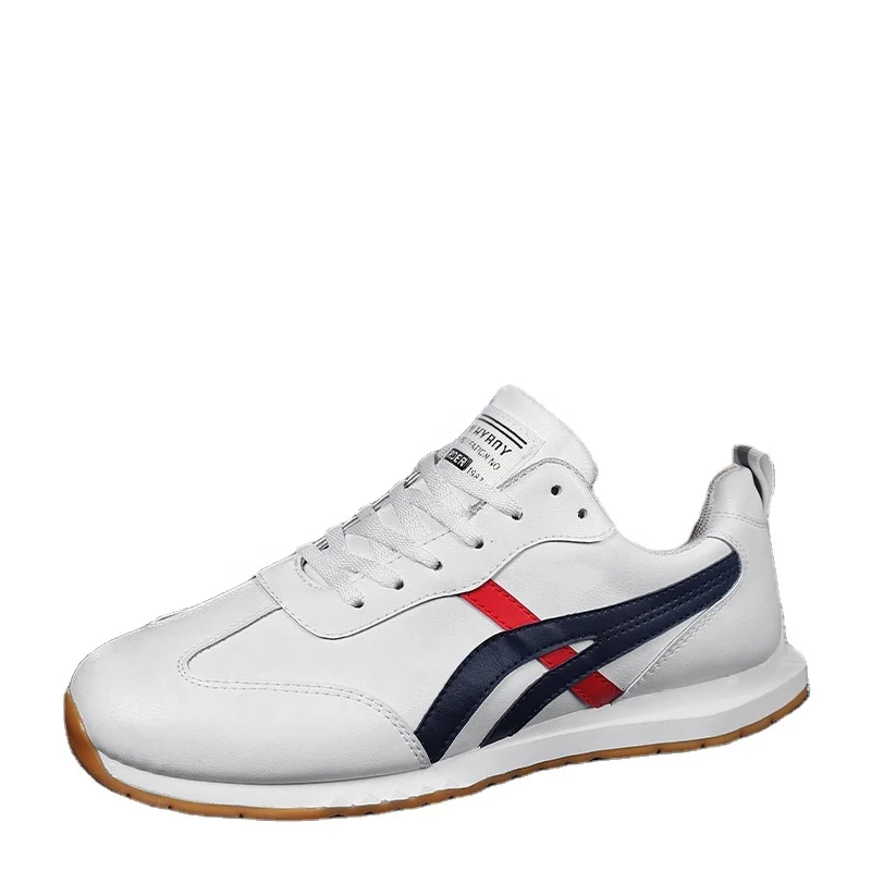 

2021 spring new men's color matching casual Shoe sports running men's shoes, As picture