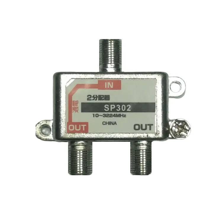 3.2G 10-3224MHz 2 way splitter for CATV satellite