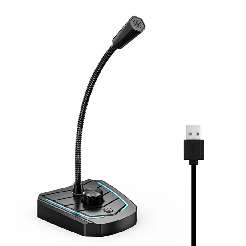 

Factory Promotional high quality computer microphone Wired computer MIC 3.5mm jack USB microphone computer