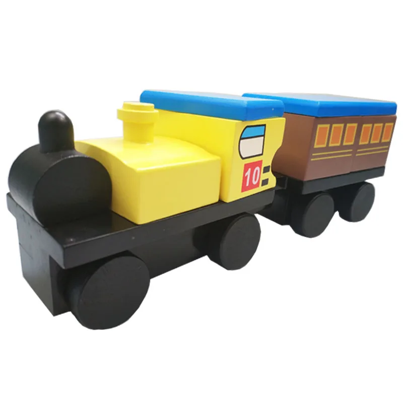 
Thomas Locomotive assembled trains wood toy for children 