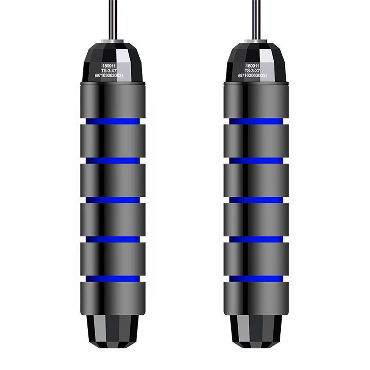 

Wholesale Speed Weighted Fitness Exercise Adjustable Handle Pvc Skipping Jump Rope, Black, blue, pink, green,etc