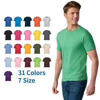 

2020 high quality Cotton OEM print short sleeve custom logo blank plain t shirt