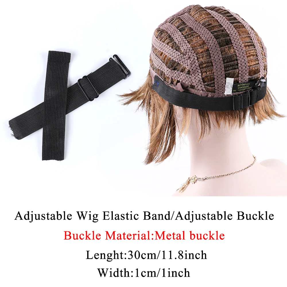 
Alileader 2.5cm New Style Elastic Bands Black Nylon Highest Wig Elastic Band For Wig Cap Wig Making Accessories Diy 