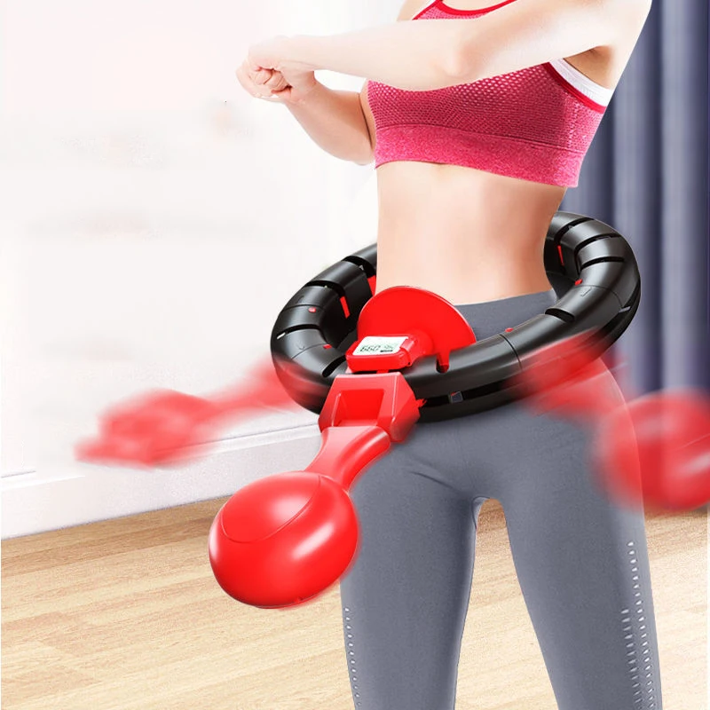 

NEW Home Use For women Weighted Foam Padded Fitness Exercise smart Hula ring hoop, Blue,white,gray