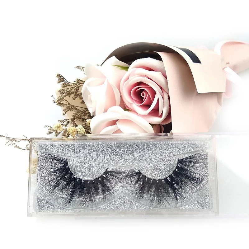 

New Trend Good Price Natural False Eyelashes Wholesale Lashes Vendors 3d Top Mink Eyelash, Black color