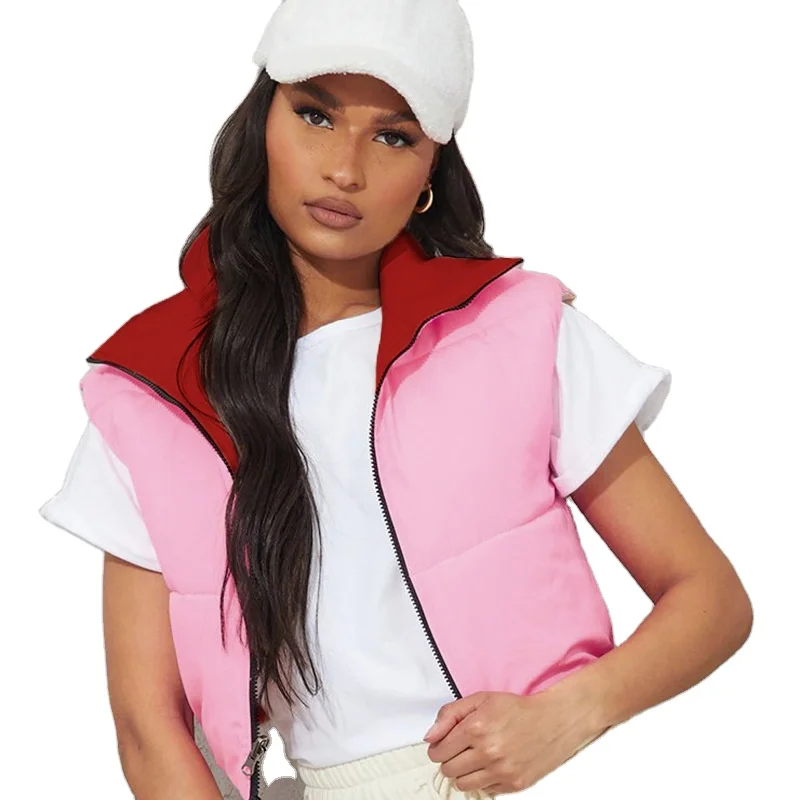 

Bubble Coats Jacket Women Sleeveless Reversible Coat Jacket Women Winter Clothes