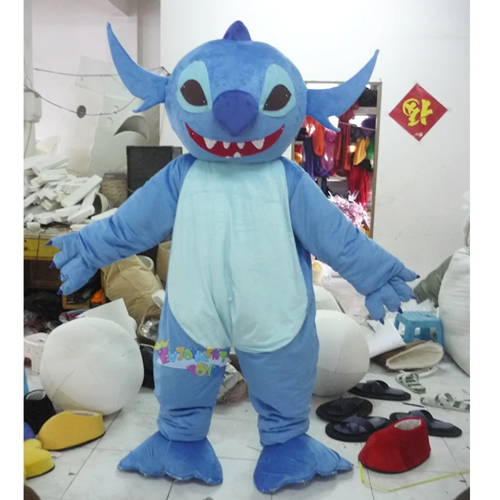 

High quality CE plush stitch Mascot Costume For Adults