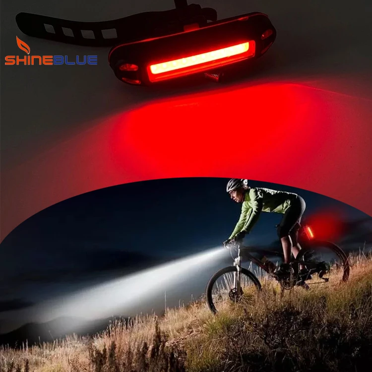 Mountain Bike LED Safety Waterproof Battery Powerful Bicycle Led Light Accessories Bike Warning Tail Bike Light
