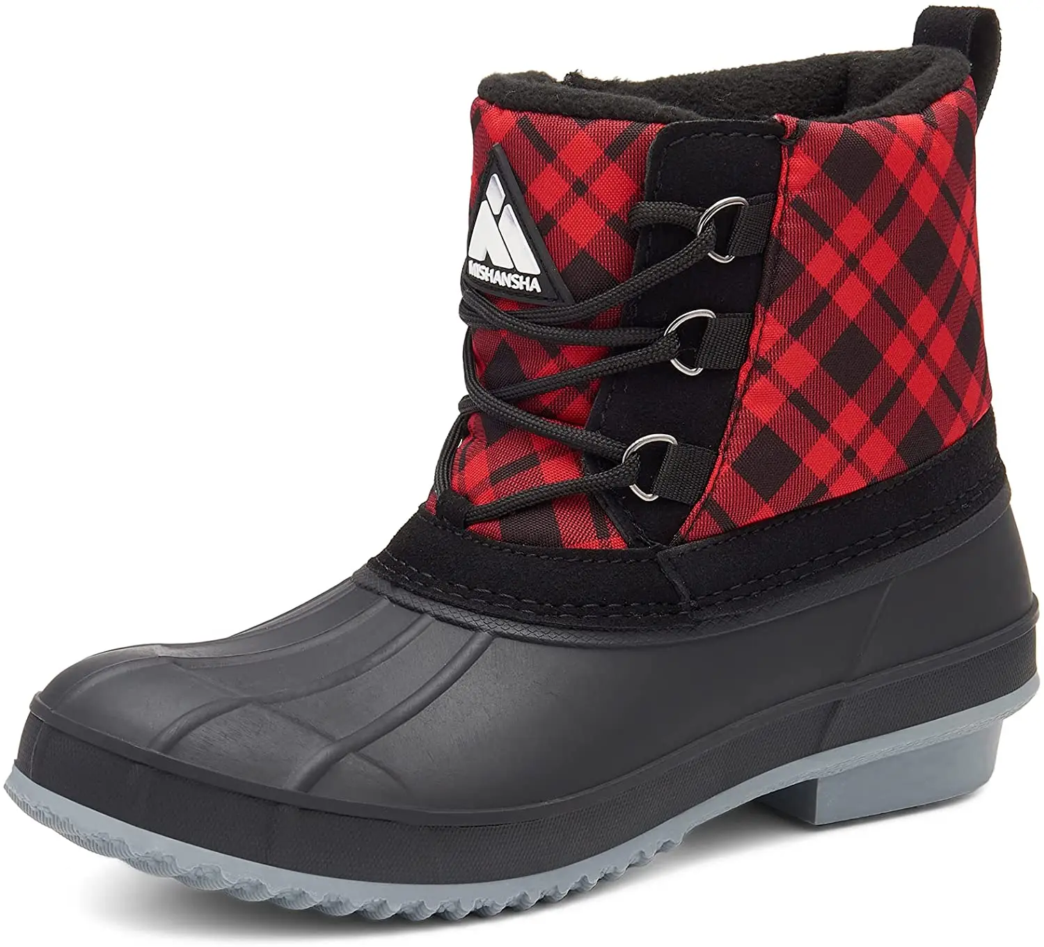 

2021 Winter TPR Lace Up Women's Casual Shoes Snow Boots for Keeping Warm
