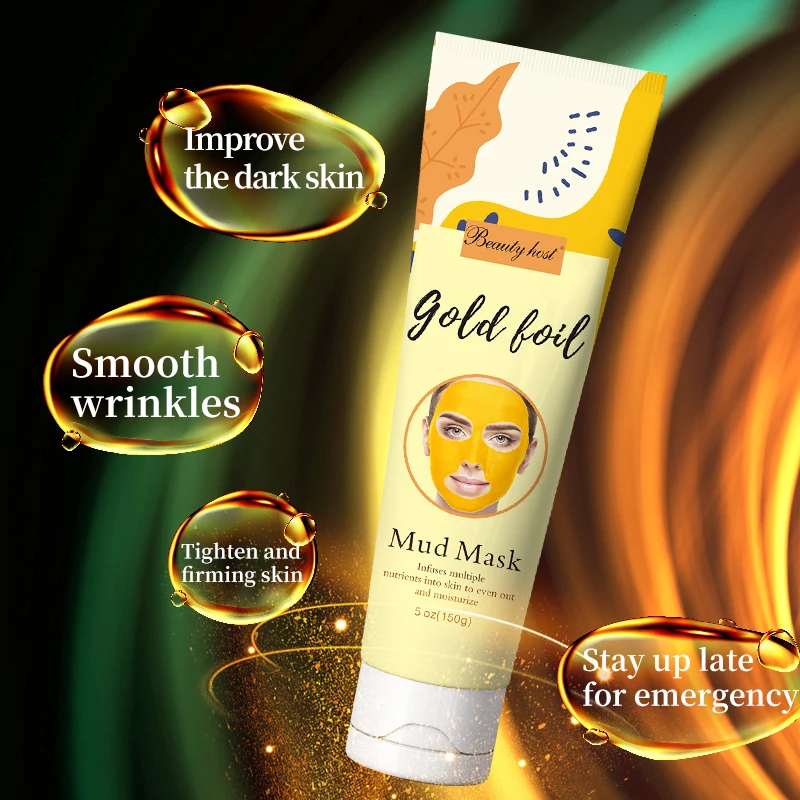 

Cheap Price Gold Anti wrinkle Face Mask 24k Gold Facial Mud Mask