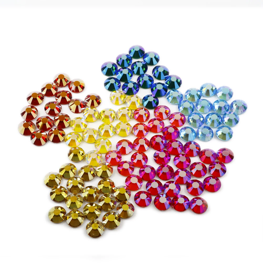 

doris rhinestones color crystal AB strass ss20 non hotfix rhinestones for diy