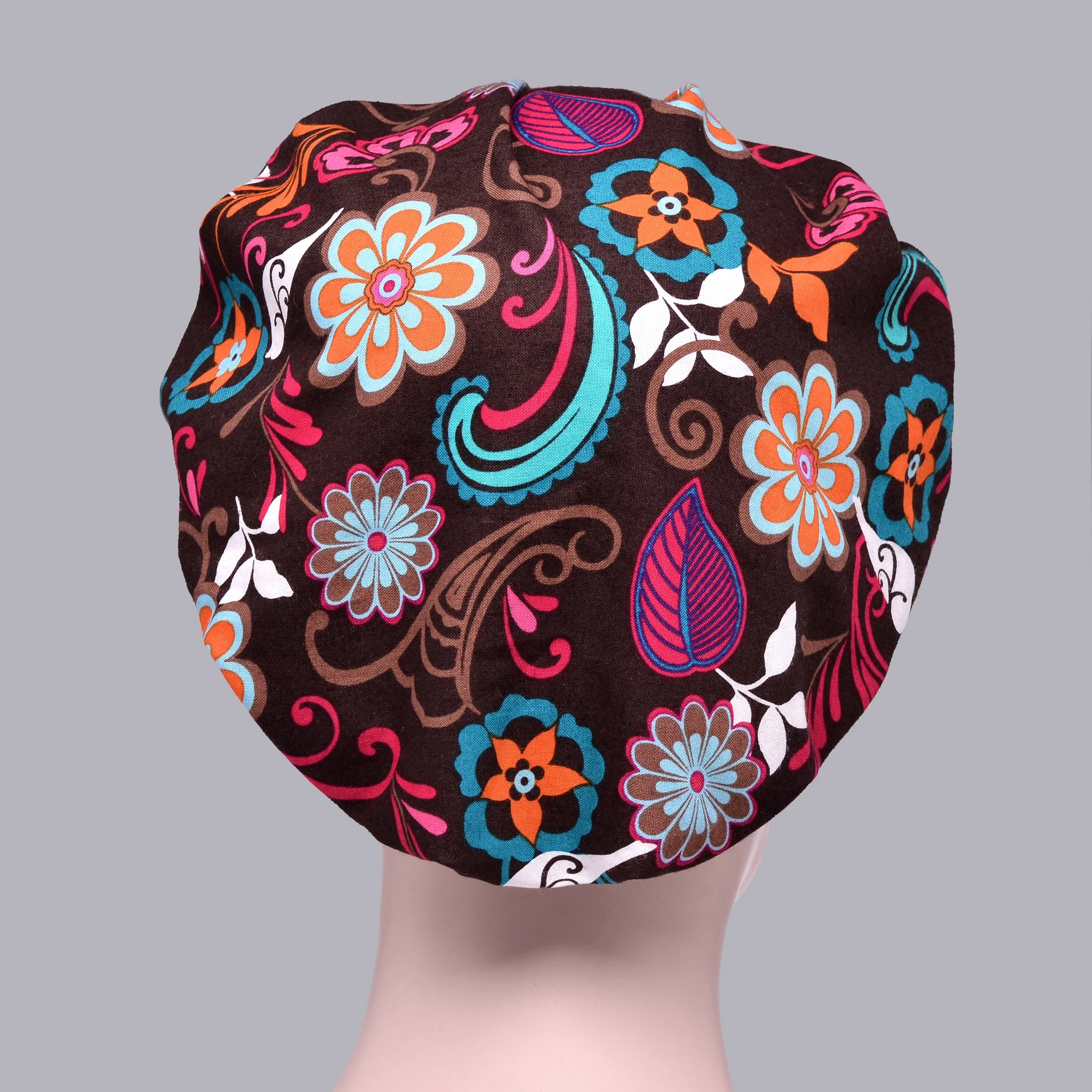 
Best sell nurse hats with printing pattern 
