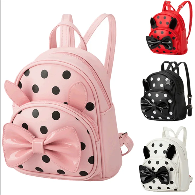 

Girls Boys Cute Bunny Cartoon School Bag Kids Bag Pack Backpack Cute Bow Backpack For Kids, Pink,white,black,white