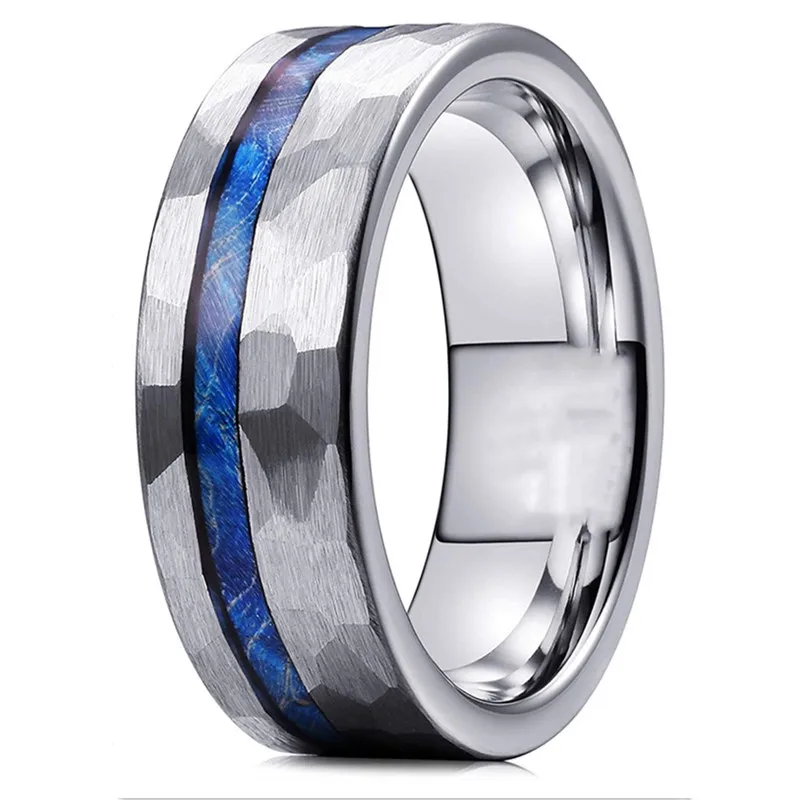

Silver ring men fashion jewelry black stainless steel men's ring wholesale cheap silver accessories mens wedding band for gift