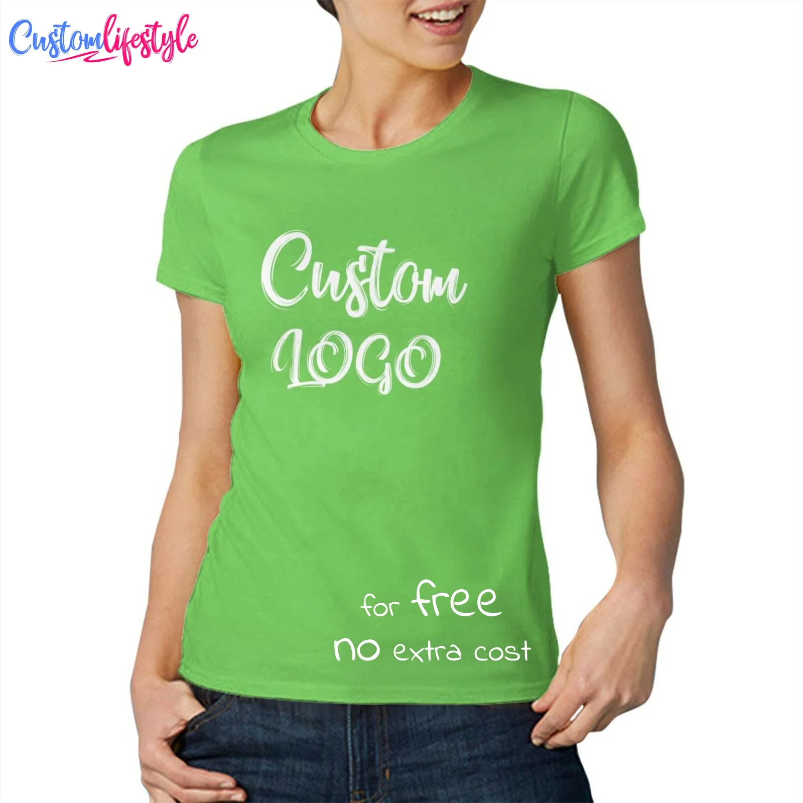 

Tops Fashionable 2021 T-Shirts T-Shirt for Woman Animal Print Woman T Shirt Plain Custom Logo