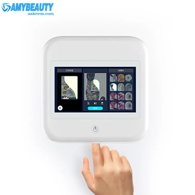 

nail art printing machine print nails cow print nail