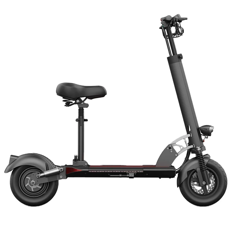 

High-end practical design beautiful climbing strong power foot long battery life electric scooter, Black,white