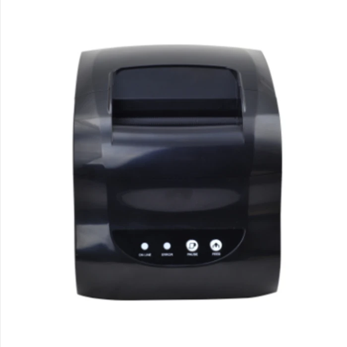 

JEPOD XP-365B 20-80mm Thermal Receipt Printer Office USB Barcode Bar Code Label Printer, Black