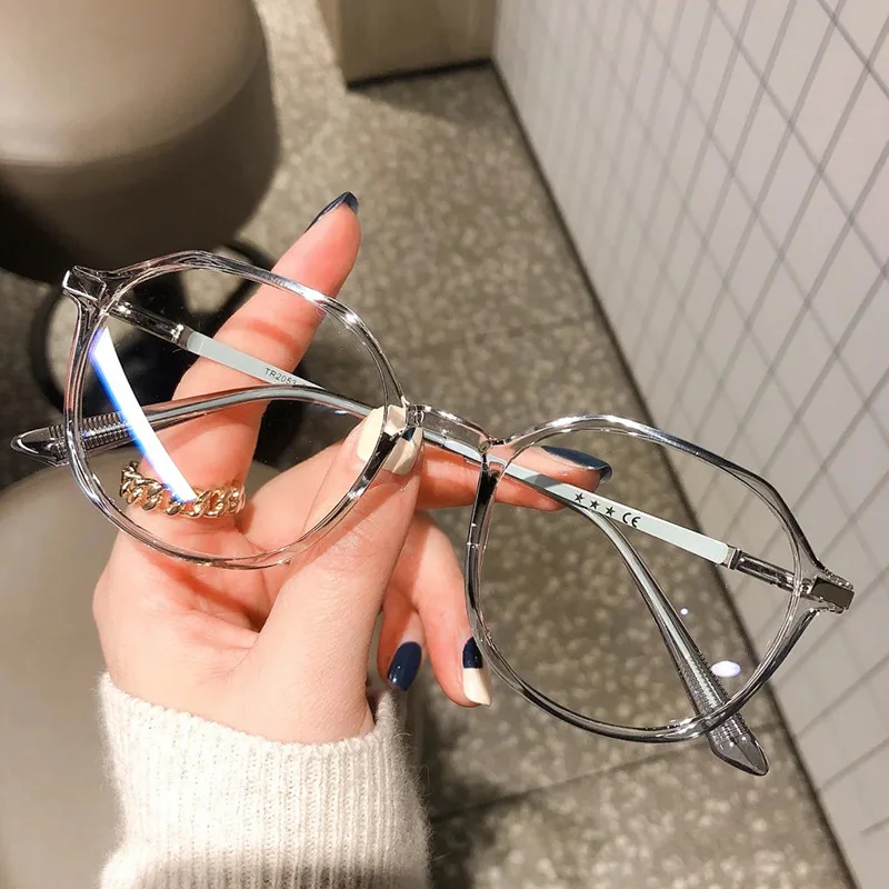 

2021 Newest Ins Styl Large Frame Shades Women Blue Light Sunglasses, 14 colors