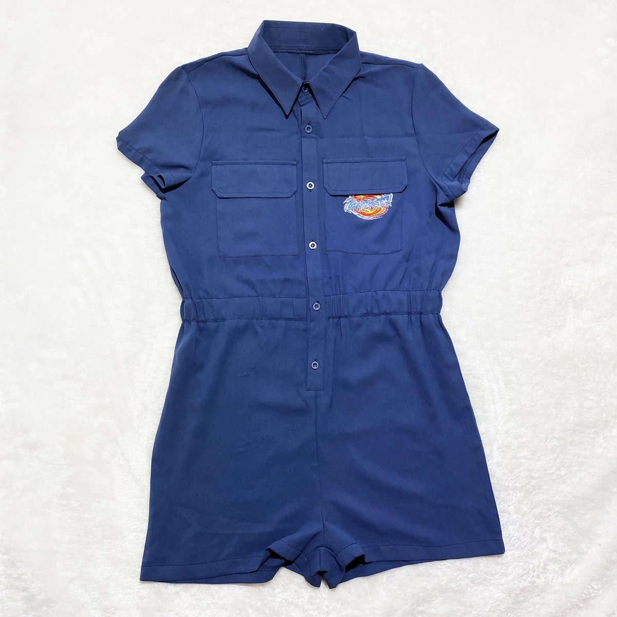 

Designers Brand Casual Jump suits dickie short sleeve suit
